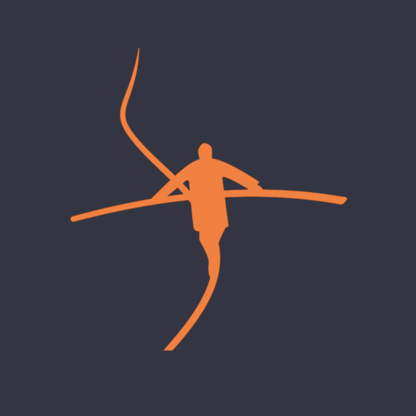 Our Team Orange on Blue Logo